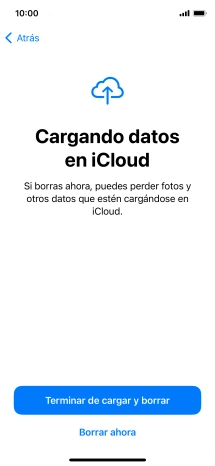 Pulsa Borrar ahora. Pulsa Borrar ahora.