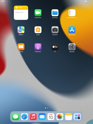 Cuando el icono de carga de batería aparece en la pantalla, la tablet se está cargando. Cuando el icono de carga de batería aparece en la pantalla, la tablet se está cargando.