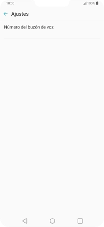 Pulsa Número del buzón de voz. Pulsa Número del buzón de voz.