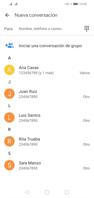 Pulsa en el campo junto a Pulsa en el campo junto a