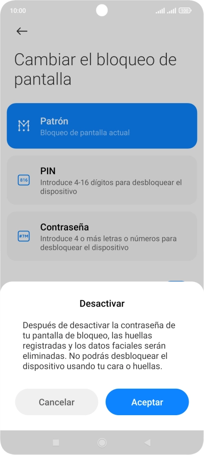 Pulsa Aceptar. Pulsa Aceptar.