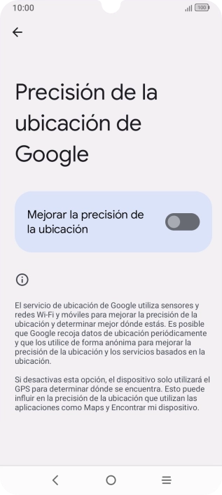 Si pulsas el indicador junto a Si pulsas el indicador junto a
