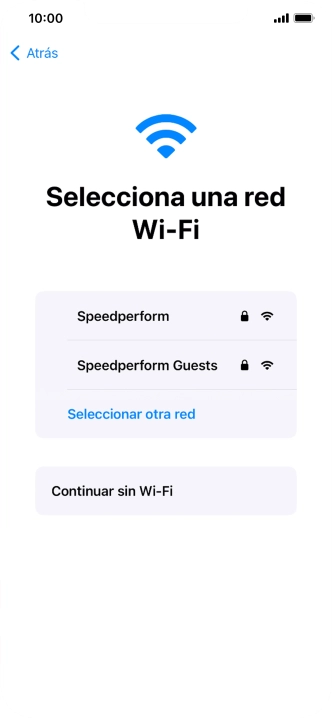 Pulsa la red wifi deseada. Pulsa la red wifi deseada.