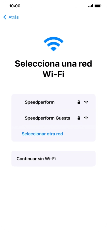 Pulsa la red wifi deseada. Pulsa la red wifi deseada.