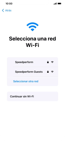 Pulsa la red wifi deseada. Pulsa la red wifi deseada.