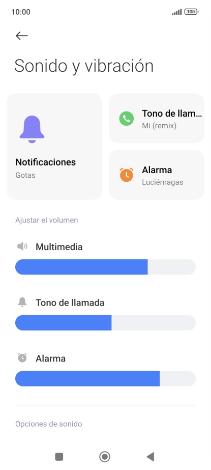 Pulsa Tono de llam.... Pulsa Tono de llam....