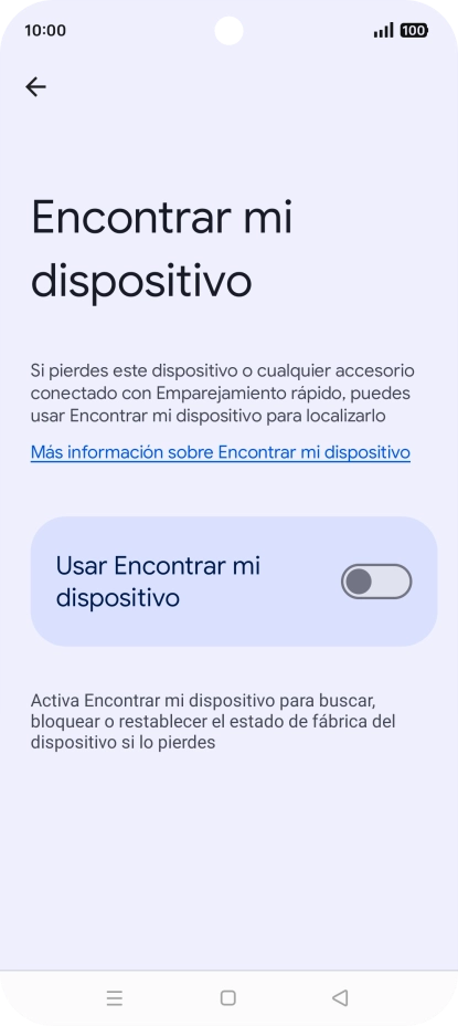 Pulsa el indicador junto a Pulsa el indicador junto a