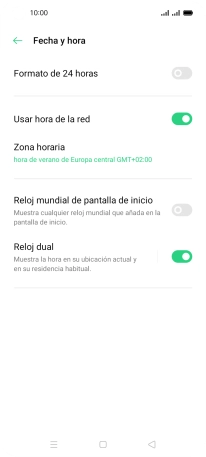 Pulsa la tecla de inicio para terminar y regresar a la pantalla de inicio. Pulsa la tecla de inicio para terminar y regresar a la pantalla de inicio.