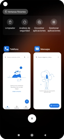 Para cerrar una sola aplicación en ejecución, desliza el dedo hacia la derecha sobre la aplicación deseada. Para cerrar una sola aplicación en ejecución, desliza el dedo hacia la derecha sobre la aplicación deseada.