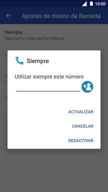 Pulsa DESACTIVAR. Pulsa DESACTIVAR.