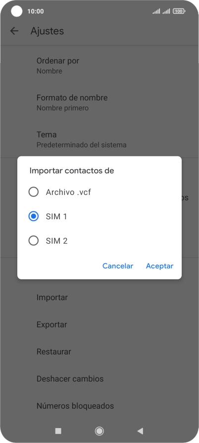 Pulsa Aceptar. Pulsa Aceptar.