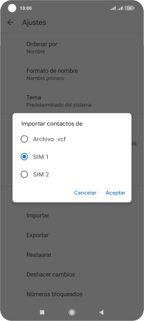 Pulsa Aceptar. Pulsa Aceptar.
