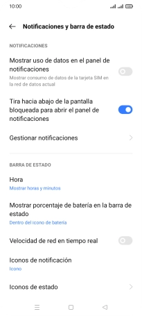Pulsa Gestionar notificaciones. Pulsa Gestionar notificaciones.