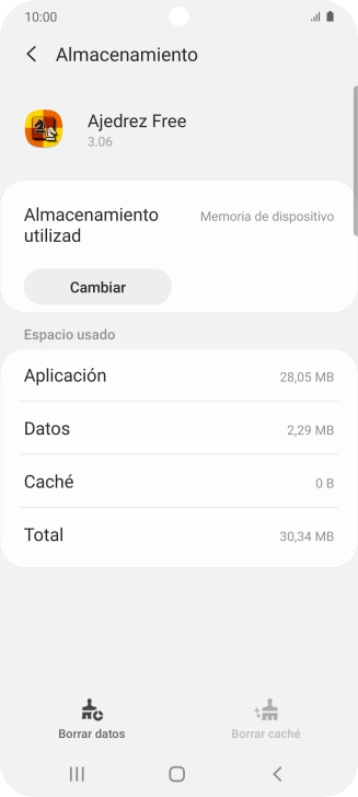 Pulsa la tecla de inicio para terminar y regresar a la pantalla de inicio. Pulsa la tecla de inicio para terminar y regresar a la pantalla de inicio.
