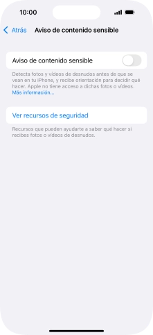 Pulsa el indicador junto a Pulsa el indicador junto a