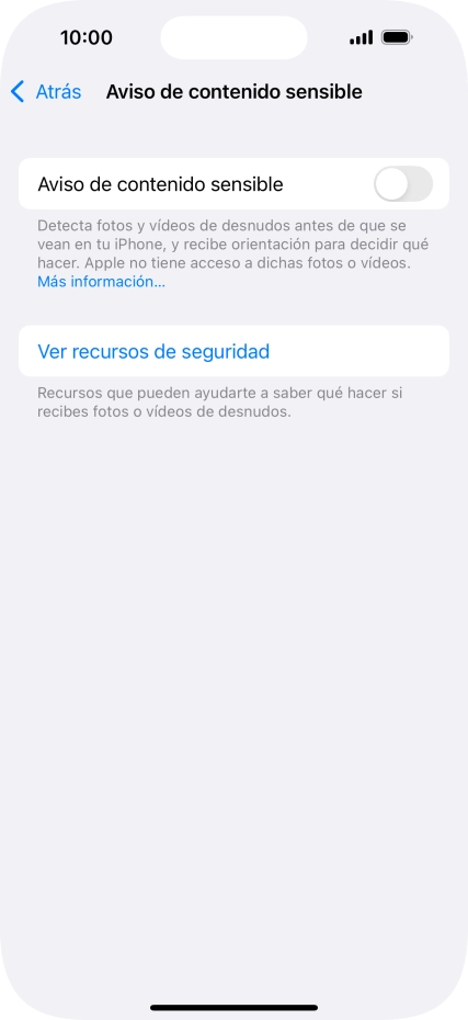 Pulsa el indicador junto a Pulsa el indicador junto a