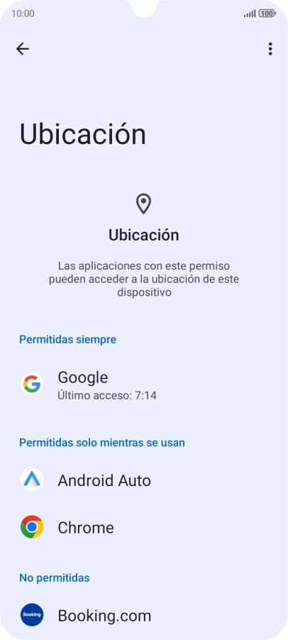 Pulsa la app deseada. Pulsa la app deseada.