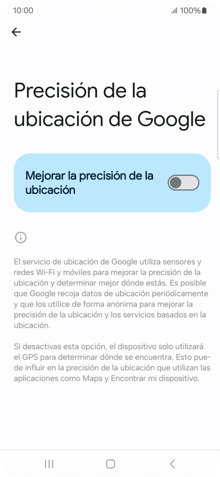 Si pulsas el indicador junto a Si pulsas el indicador junto a