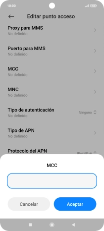 Introduce 214 y pulsa Aceptar. Introduce 214 y pulsa Aceptar.
