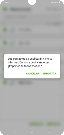 Pulsa IMPORTAR. Pulsa IMPORTAR.