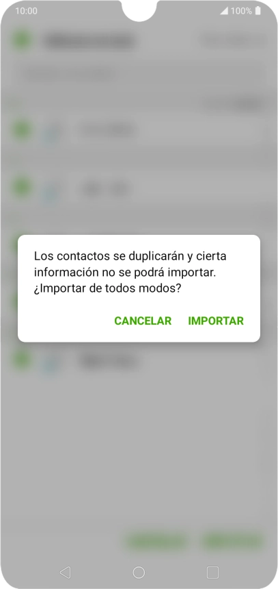 Pulsa IMPORTAR. Pulsa IMPORTAR.