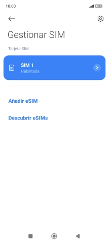 Pulsa Añadir eSIM. Pulsa Añadir eSIM.