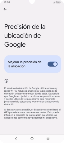 Si pulsas el indicador junto a Si pulsas el indicador junto a