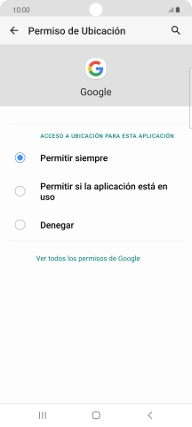 Pulsa el ajuste deseado. Pulsa el ajuste deseado.