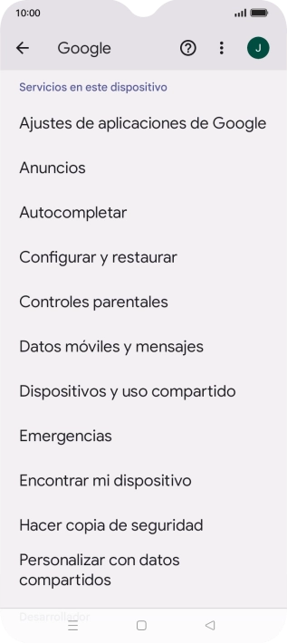 Pulsa Encontrar mi dispositivo. Pulsa Encontrar mi dispositivo.