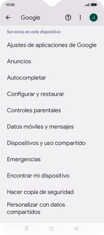 Pulsa Encontrar mi dispositivo. Pulsa Encontrar mi dispositivo.