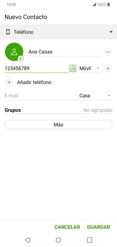 Pulsa GUARDAR. Pulsa GUARDAR.