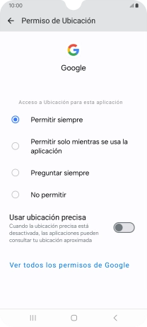 Pulsa el ajuste deseado. Pulsa el ajuste deseado.