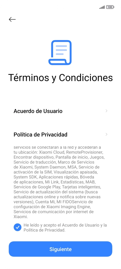 Pulsa Siguiente. Pulsa Siguiente.