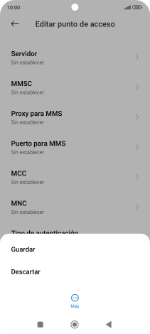 Pulsa Guardar. Pulsa Guardar.