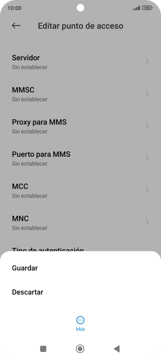 Pulsa Guardar. Pulsa Guardar.