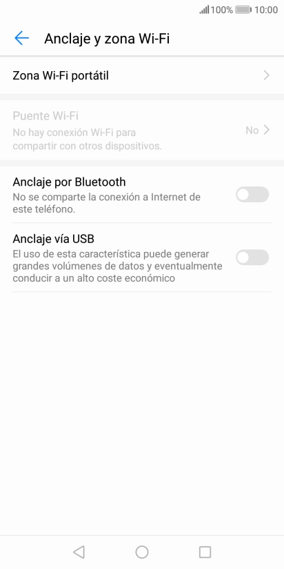 Pulsa Zona Wi-Fi portátil. Pulsa Zona Wi-Fi portátil.