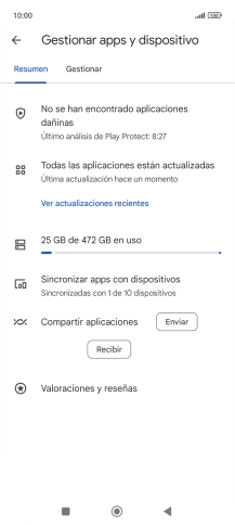 Pulsa Gestionar. Pulsa Gestionar.