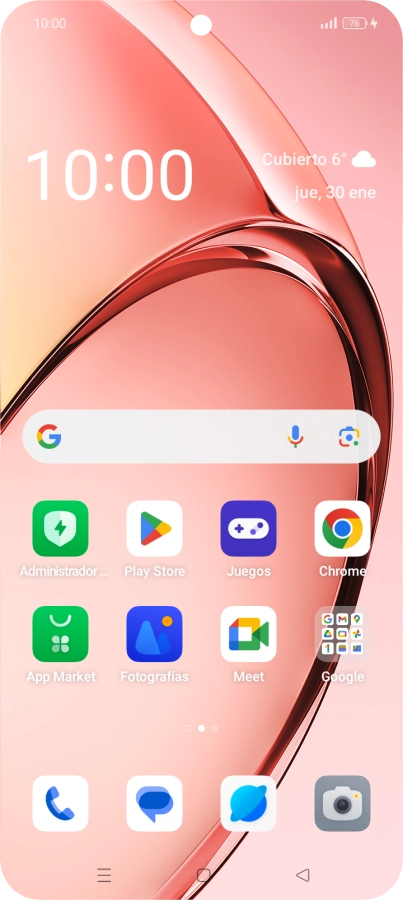 Cuando el icono de carga de batería aparece en la pantalla, el teléfono se está cargando. Cuando el icono de carga de batería aparece en la pantalla, el teléfono se está cargando.