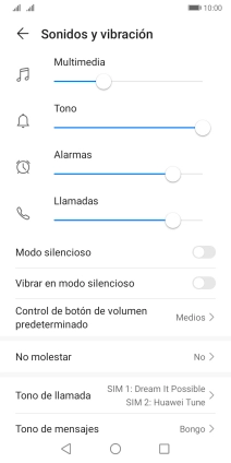 Pulsa Tono de llamada. Pulsa Tono de llamada.