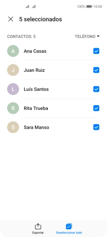 Pulsa Exportar. Pulsa Exportar.