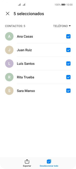 Pulsa Exportar. Pulsa Exportar.