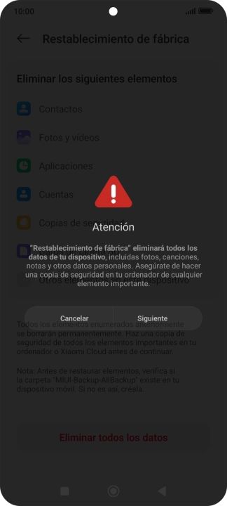 Pulsa Siguiente. Pulsa Siguiente.