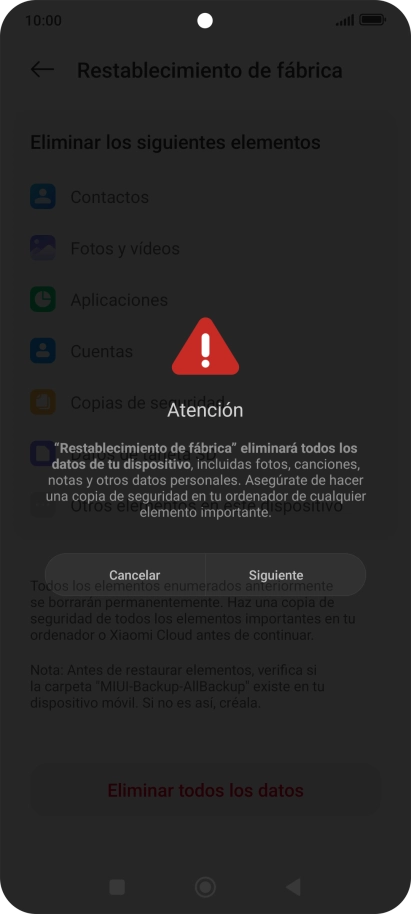 Pulsa Siguiente. Pulsa Siguiente.