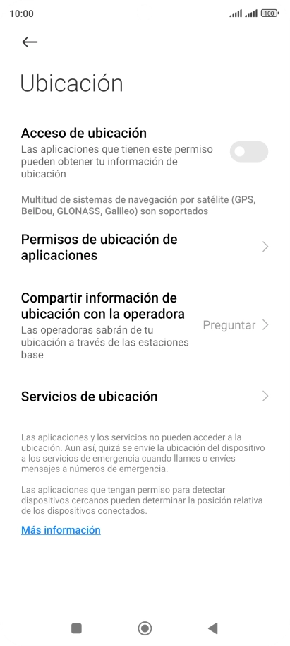 Pulsa el indicador junto a Pulsa el indicador junto a