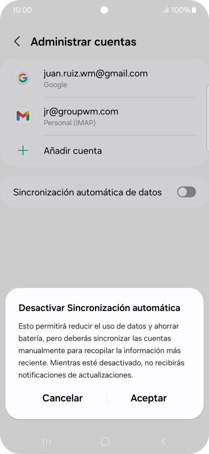 Pulsa Aceptar. Pulsa Aceptar.