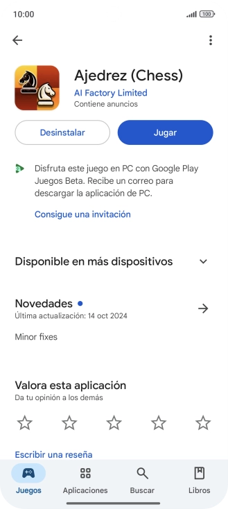 Pulsa Desinstalar. Pulsa Desinstalar.