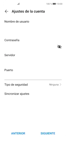Pulsa Tipo de seguridad. Pulsa Tipo de seguridad.