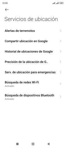 Pulsa Precisión de la ubicación de G... Pulsa Precisión de la ubicación de G...