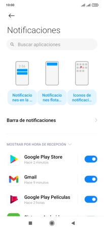 Pulsa la app deseada. Pulsa la app deseada.
