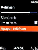 Selecciona Apagar teléfono. Selecciona Apagar teléfono.
